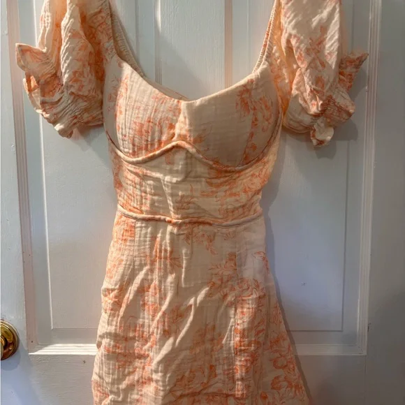 coral mesh dress Z Supply Pink Coral Charisma Bloom Mesh Midi Dress